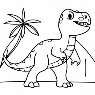 Dinosaurus Inkleurblad 132178-64747