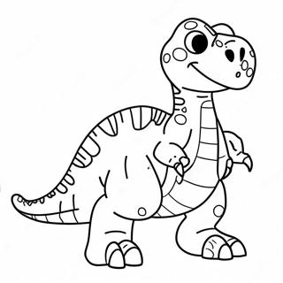 Dinosaurus Inkleurblad 132178-64748