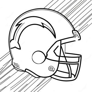 Chargers Logo Inkleurblad 132384-64905