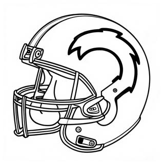 Chargers Logo Inkleurblad 132384-64907