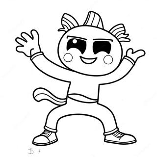 Gonoodle Sillige Bewegings Inkleurblad 132567-65057