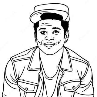 Bruno Mars Inkleurblad 132692-65146