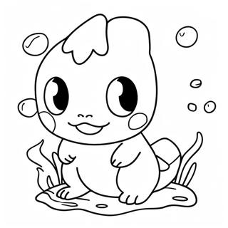 Water Pokemon Inkleurbladsye