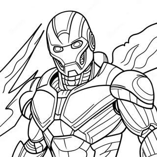 Ultron In Slag Armor Inkleurblad 132977-65375