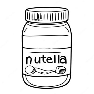 Nutella Inkleurbladsye