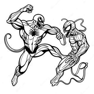 Venom En Carnage Geveg Inkleurblad 13323-2913