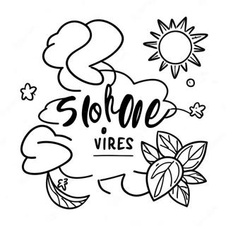 Ontspannte Stoner Vibes Inkleurblad 133465-65746