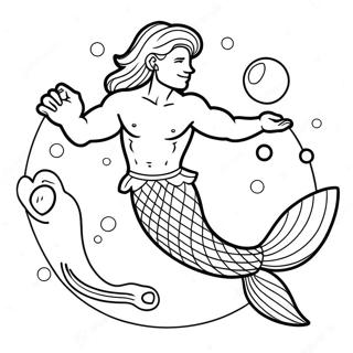 Merman Inkleurblad 133541-65803