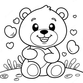 Care Bears Inkleurblad 134187-66304