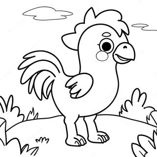 Chocobo Avontuur Inkleurblad 134467-66525