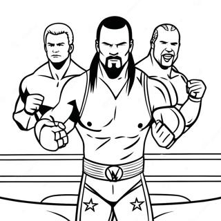 Wwe Supersterre In Aksie Inkleurblad 134570-66607