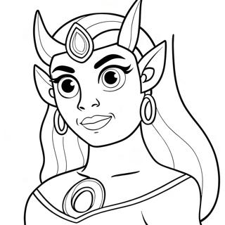 She Ra Inkleurbladsye