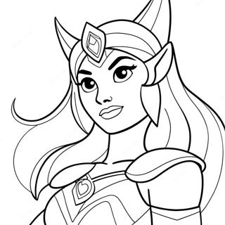 She Ra Inkleurblad 134595-66622