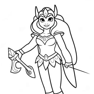 She Ra Inkleurblad 134595-66623