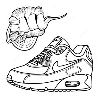 Air Max Sneaker Inkleurblad 134673-66681