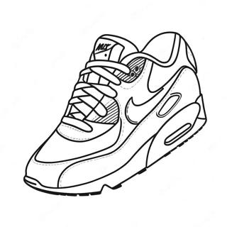 Kleurvolle Air Max Sneakers Inkleurblad 134674-66685