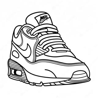 Kleurvolle Air Max Sneakers Inkleurblad 134674-66686