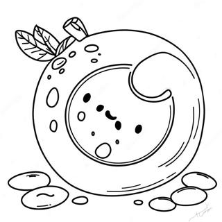 Gom Druppel Inkleurbladsye 135007-66942