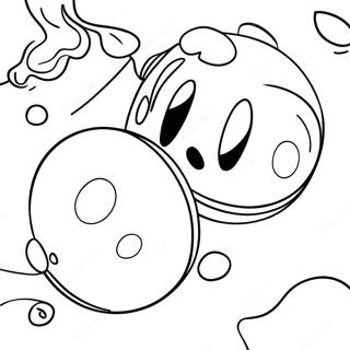 Gom Druppel Inkleurbladsye 135007-66944