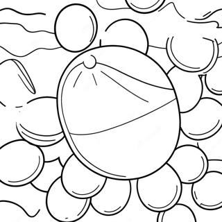 Kleurvolle Gom Druppel Snoep Inkleurbladsye 135008-66946