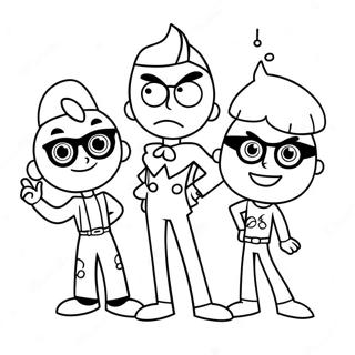 Fairly Oddparents Inkleurblad 135083-67002