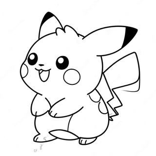 Oulike Pikachu Pokemon Inkleurblad 136082-67785