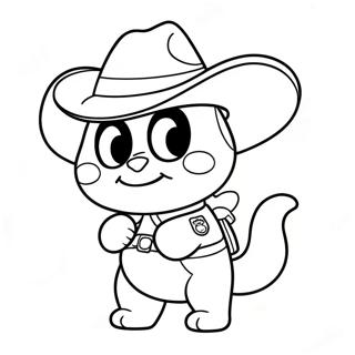 Sheriff Callie Inkleurbladsye