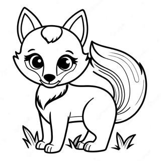 Foxy Inkleurblad 136566-68162