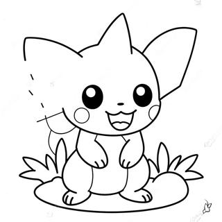 Chibi Pokemon Inkleurblad 136720-68283