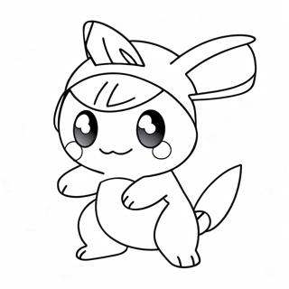 Chibi Pokemon Inkleurblad 136720-68284