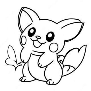 Chibi Pokemon Inkleurblad 136720-68429