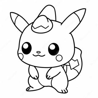 Chibi Pokemon Inkleurblad 136720-68430