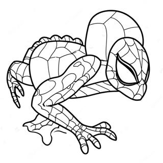 Spiderman Hagedis Inkleurblad 137618-69129