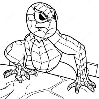 Spiderman Hagedis Inkleurblad 137618-69130