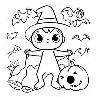 Bobbie Goods Halloween Inkleurblad 138388-69731