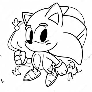 Sticks Sonic Inkleurbladsye