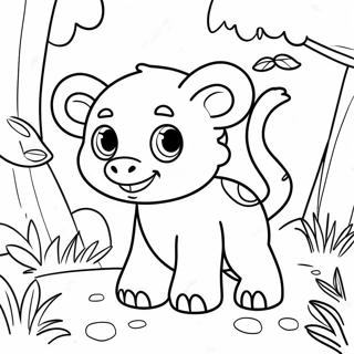 Opwindende Zooba Jungle Avontuur Inkleurblad 138466-69797