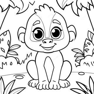 Opwindende Zooba Jungle Avontuur Inkleurblad 138466-69799