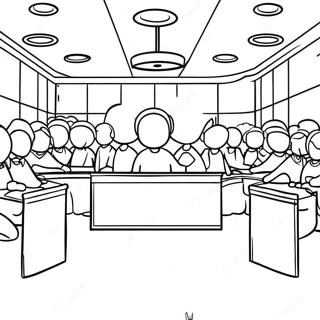 Danganronpa Hopes Peak Akademie Inkleurblad 138569 69881