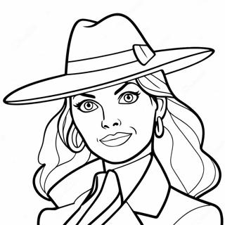 Carmen Sandiego Inkleurbladsye