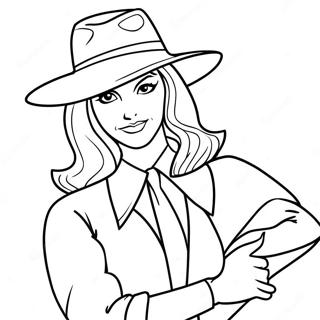 Carmen Sandiego Inkleurblad 139051-70250