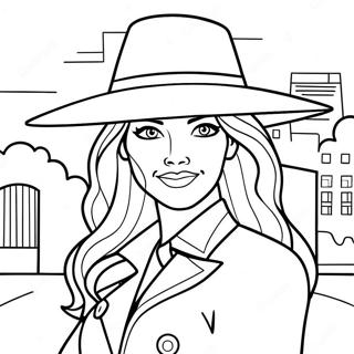 Carmen Sandiego Inkleurbladsye