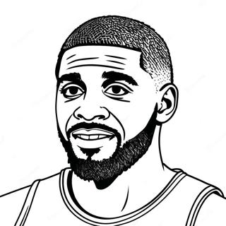 Kyrie Irving Inkleurblad 139231-70392