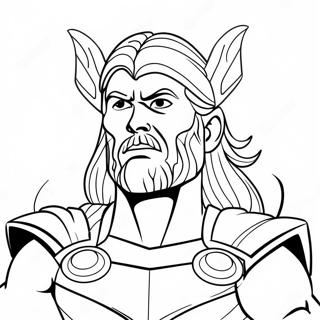 Thor Met Kersligte Inkleurblad 139465 70585