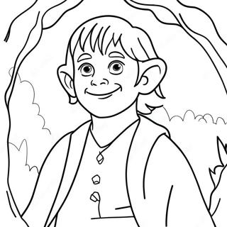 Hobbit Inkleurblad 139486-70592