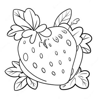 Soet Aardbei Inkleurblad 15255 3334