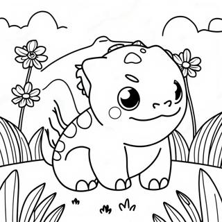 Bulbasaur In N Blomveld Inkleurblad 18811-4112