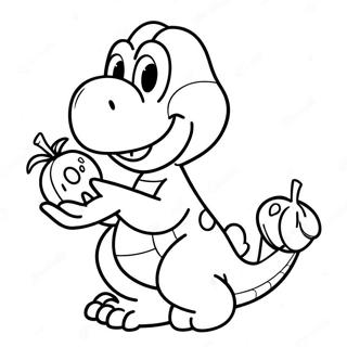 Yoshi Wat N Vrug Eet Inkleurblad 195 1937