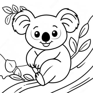 Oulike Koala In N Boom Inkleurblad 21497-4682