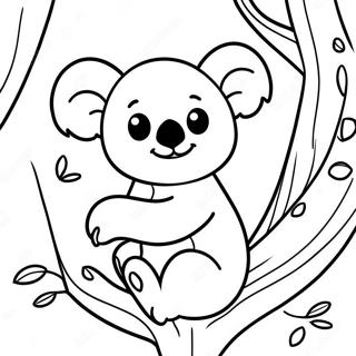 Oulike Koala In N Boom Inkleurblad 21497-4683